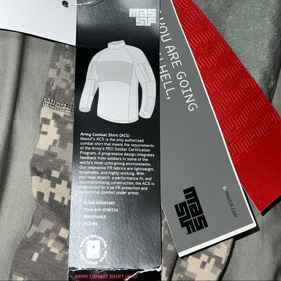 Flame Resistant Army Combat Shirt -- NWT - Picture 8 of 10